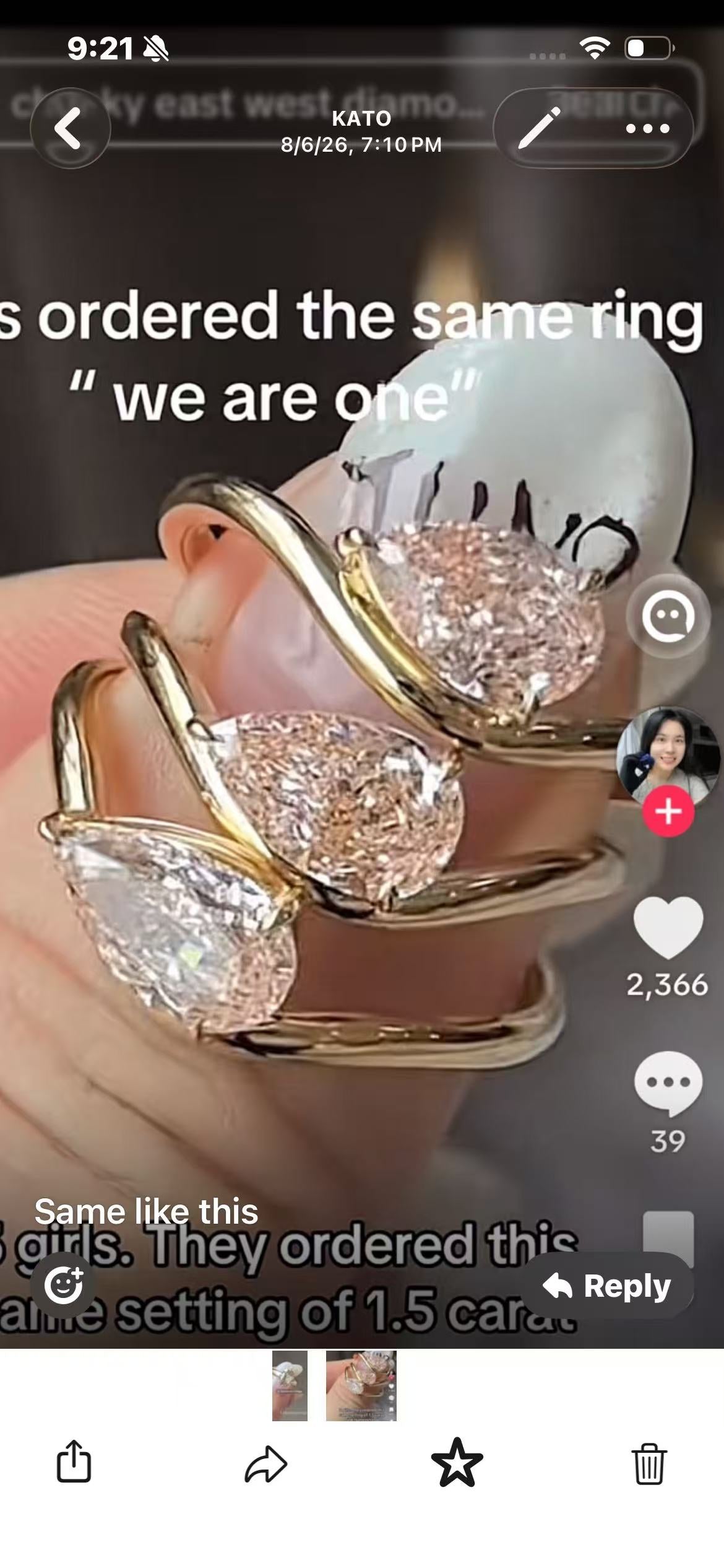 Juno Diamond A link for kato to pay