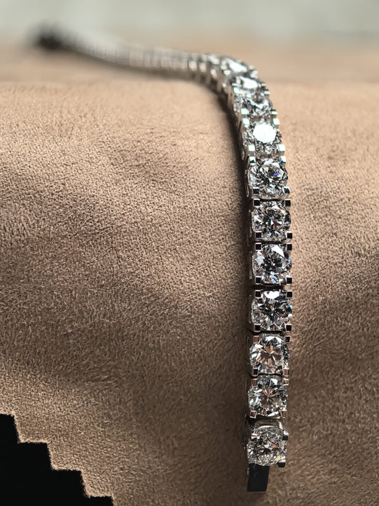 Juno Diamond Brilliant Sparkle Tennis Bracelet