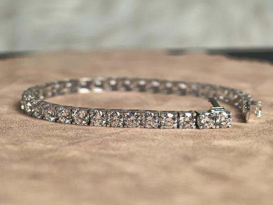 Juno Diamond Brilliant Sparkle Tennis Bracelet