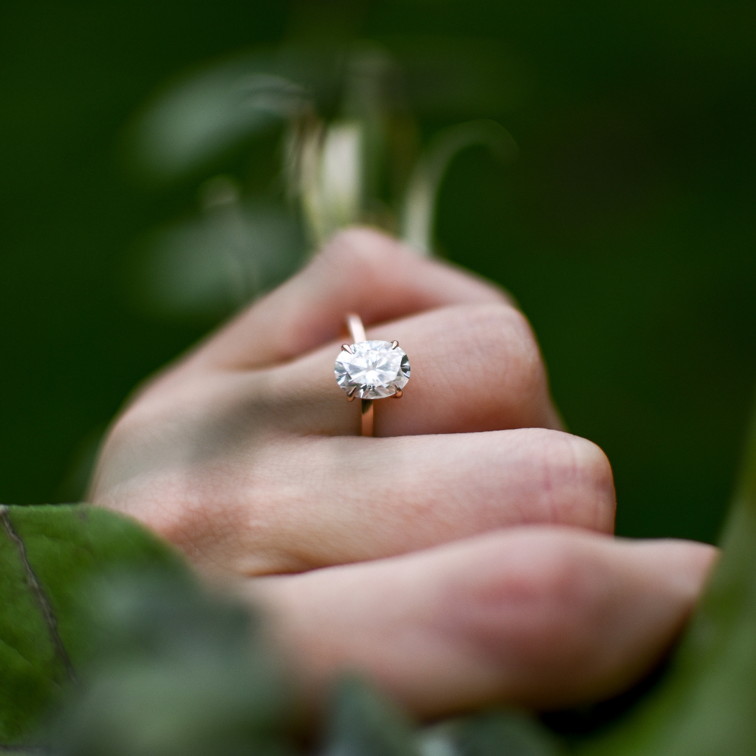 Lab Diamond Ring