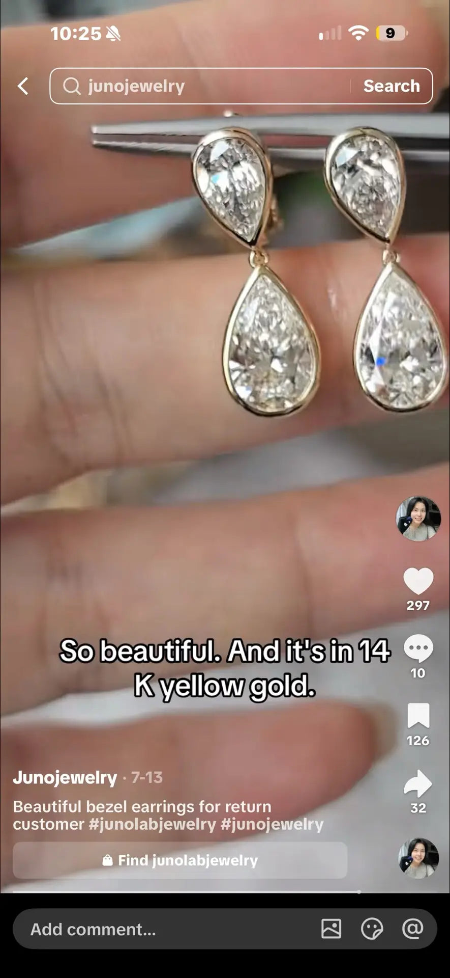 Juno Diamond A link for Baylie to pay Custom Order