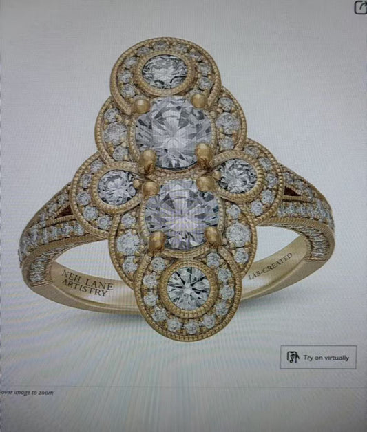 a link for Charlotte to pay a ring deposit