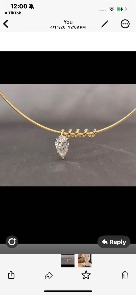 Juno Diamond a link to pay pendent