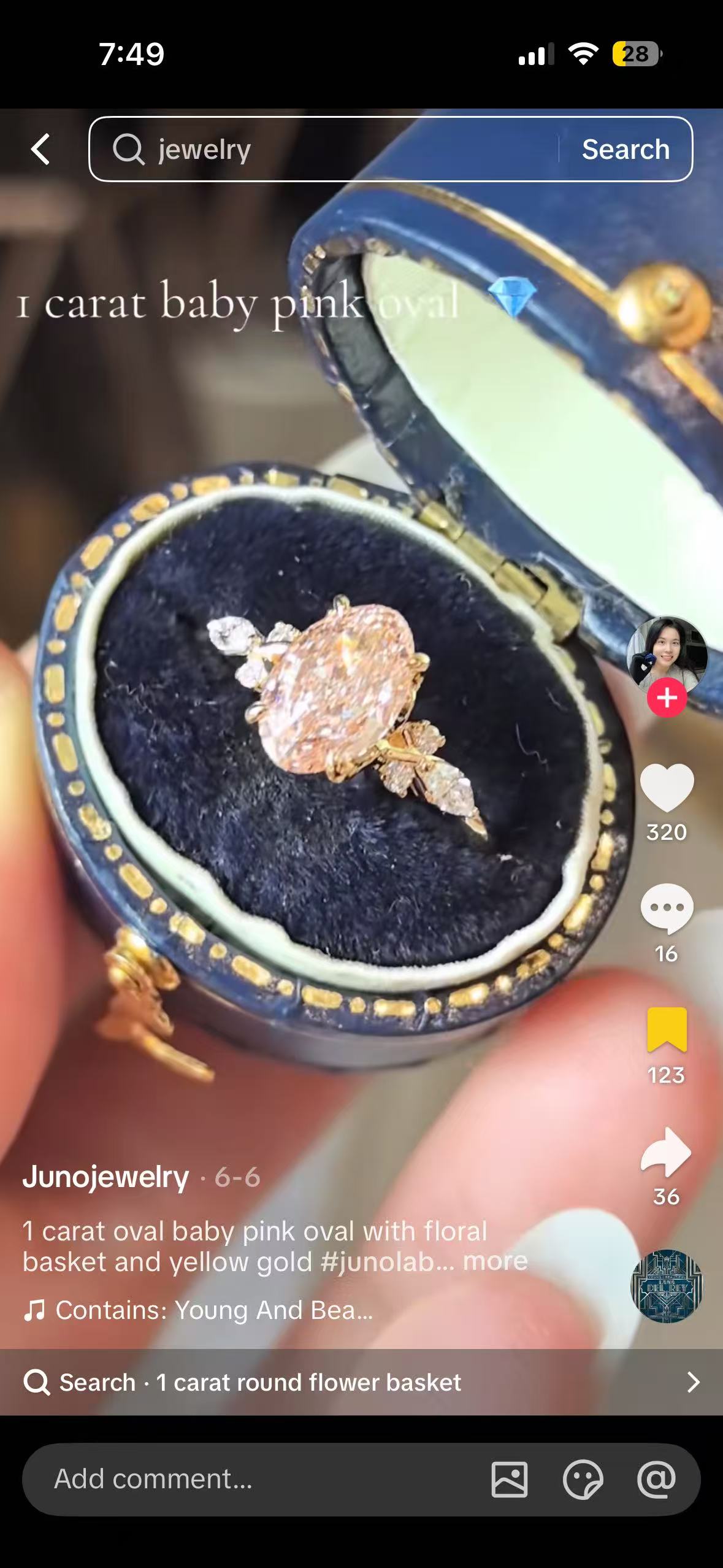 Juno Diamond a link for Emmeline to pay