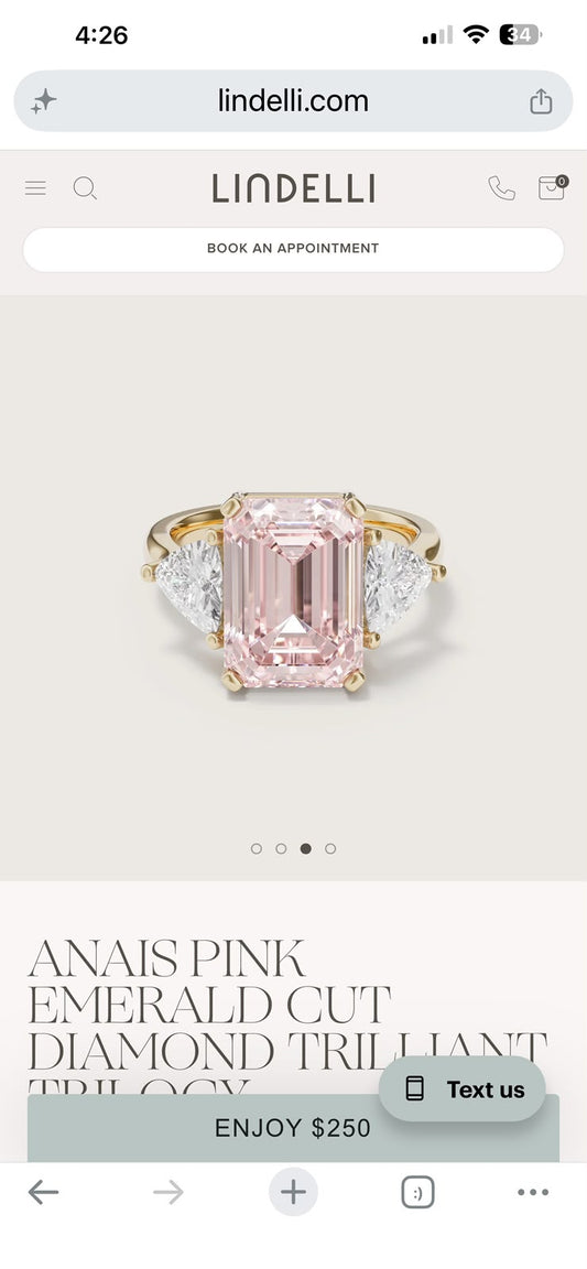 Juno Diamond a link for annie to pay