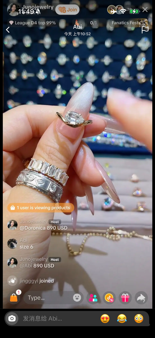 Juno Diamond A link for Abi to pay(B)
