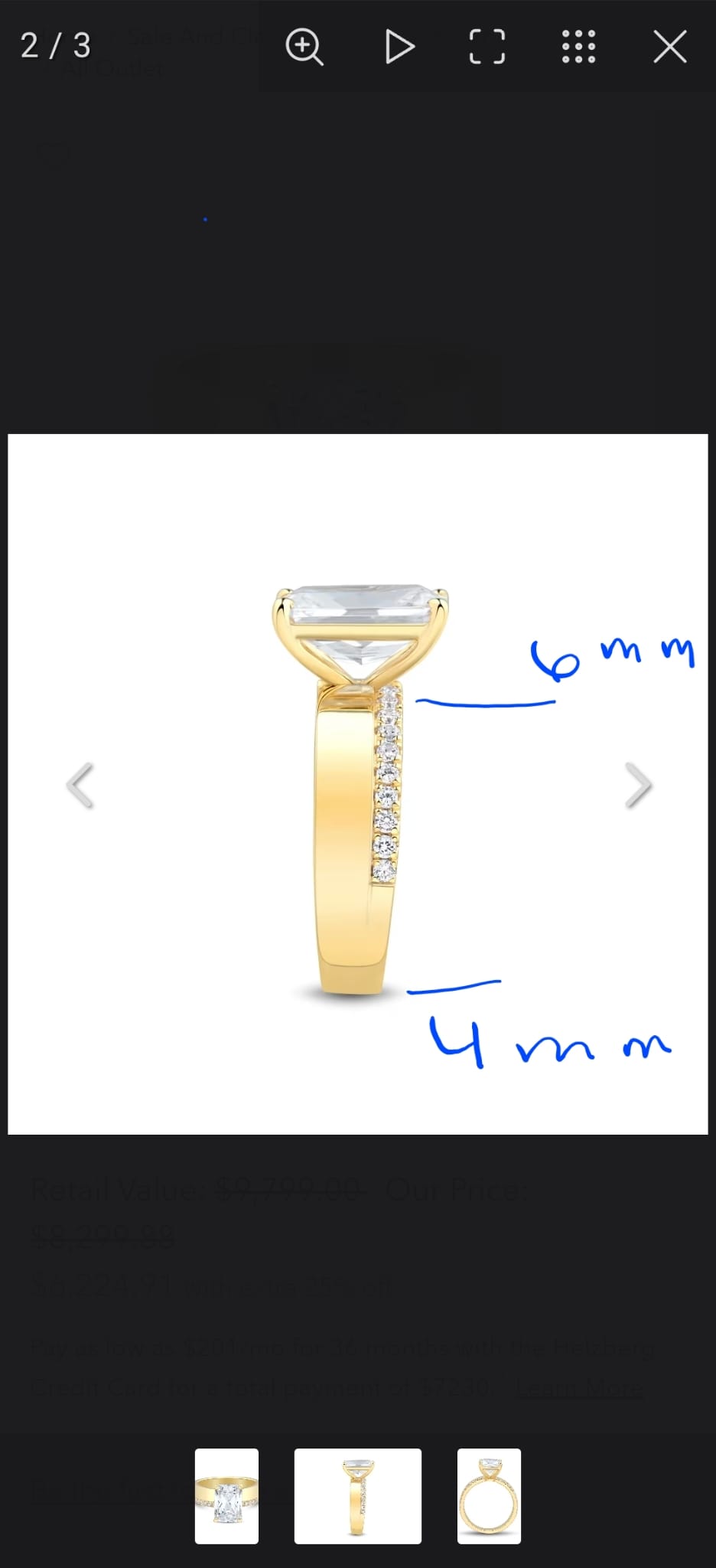 Juno Diamond A link for Mireya Zamora to pay Custom Order