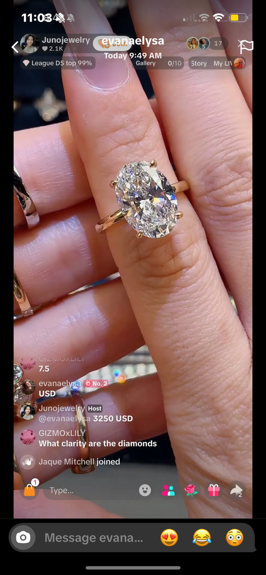 Juno Diamond a link for evanaelysa to pay