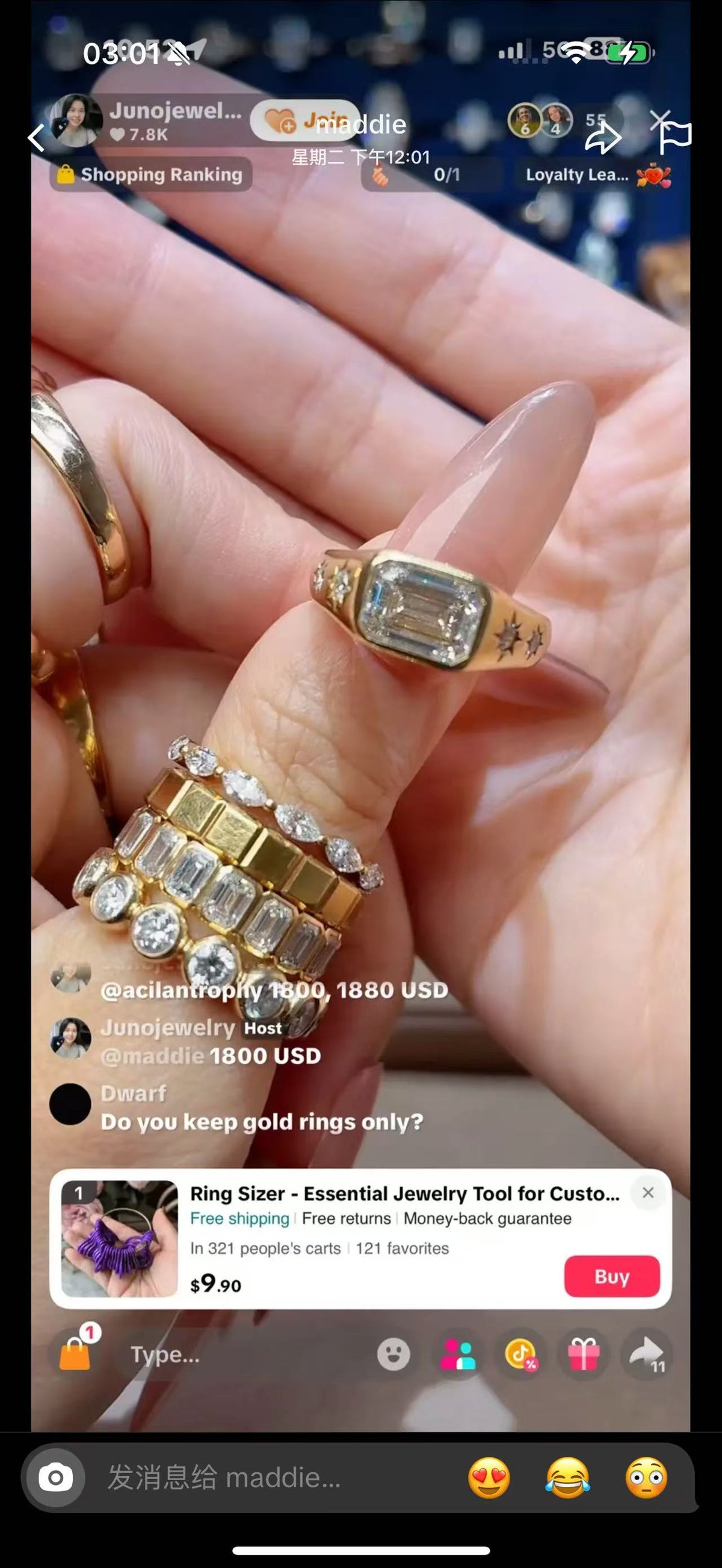 Juno Diamond A link for maddie to pay