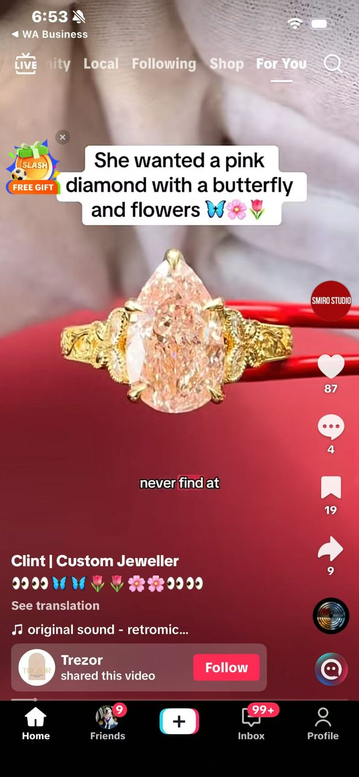 Juno Diamond A link for Ronan-huan to pay