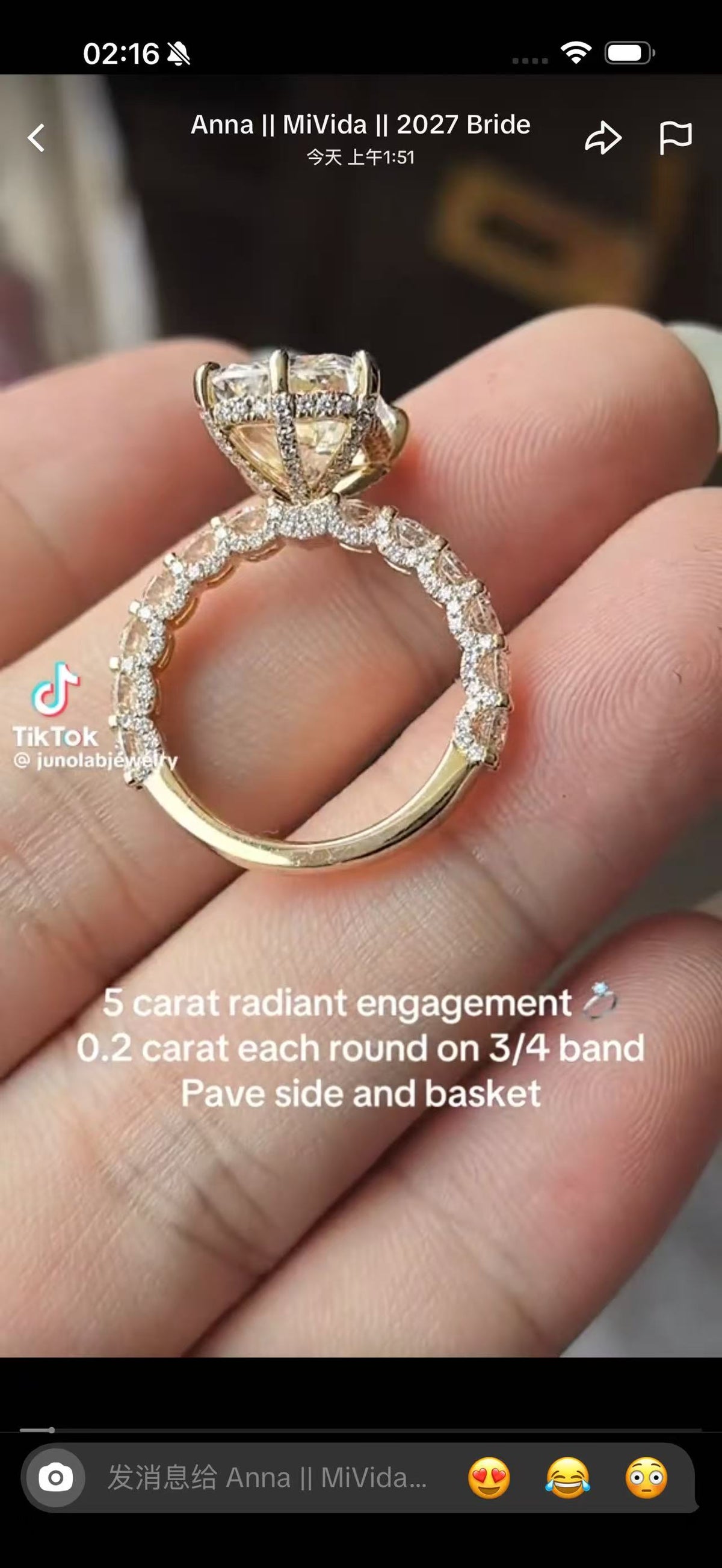 Juno Diamond A link for Anna to pay