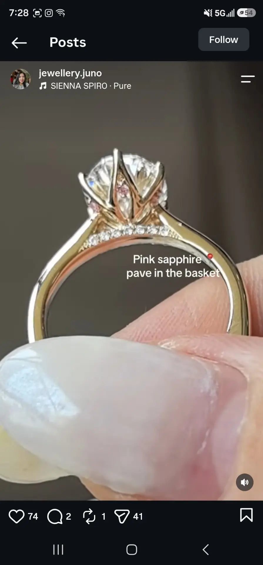 Juno Diamond A link for candia to pay Custom Order