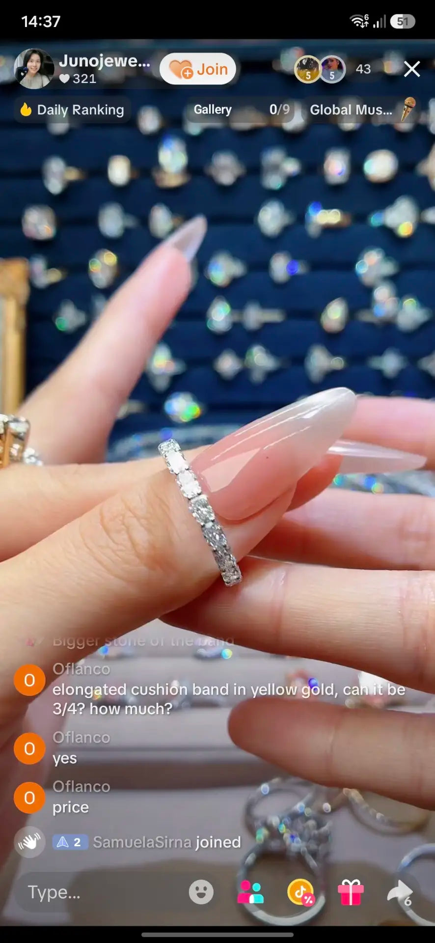 Juno Diamond A link for Orla Flanagan to pay Custom Order