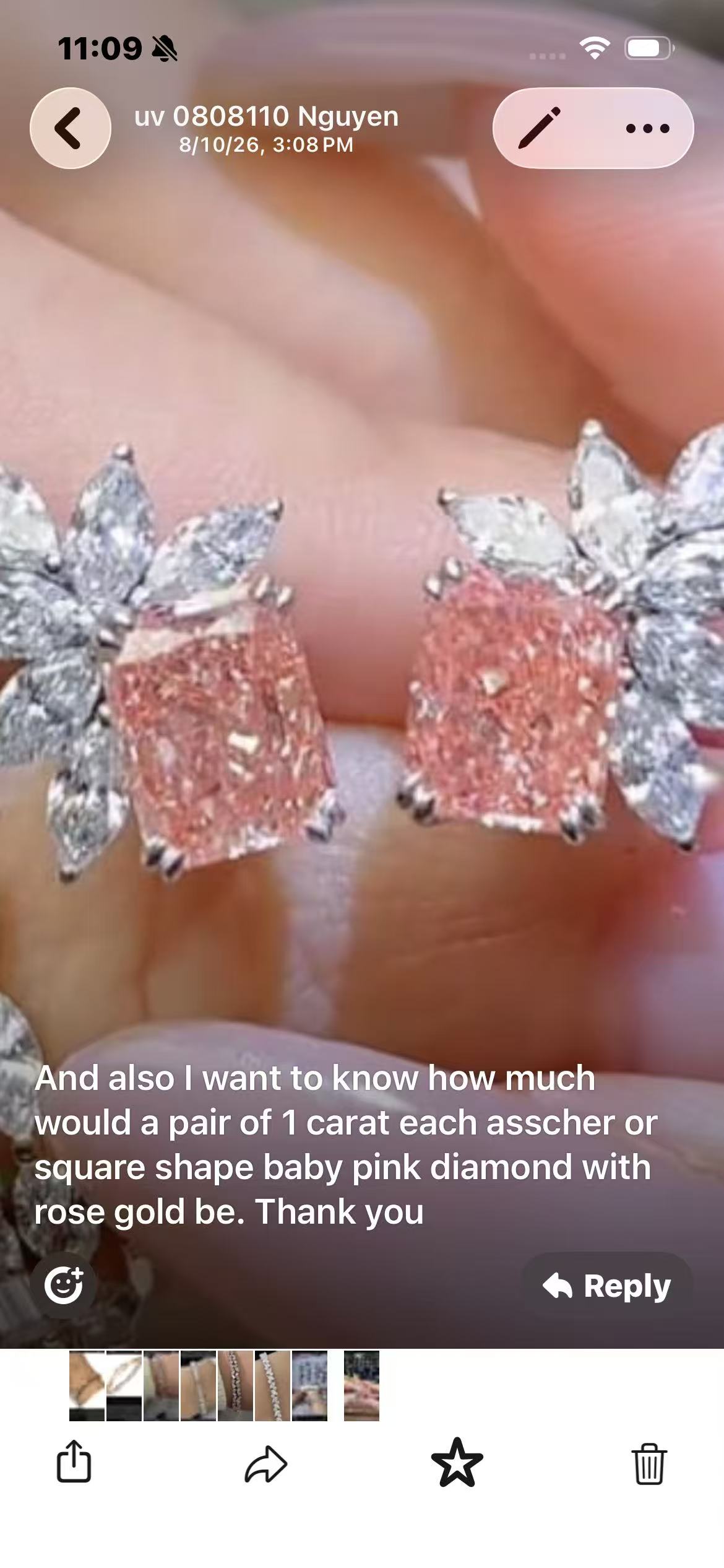Juno Diamond A link for Vu to pay