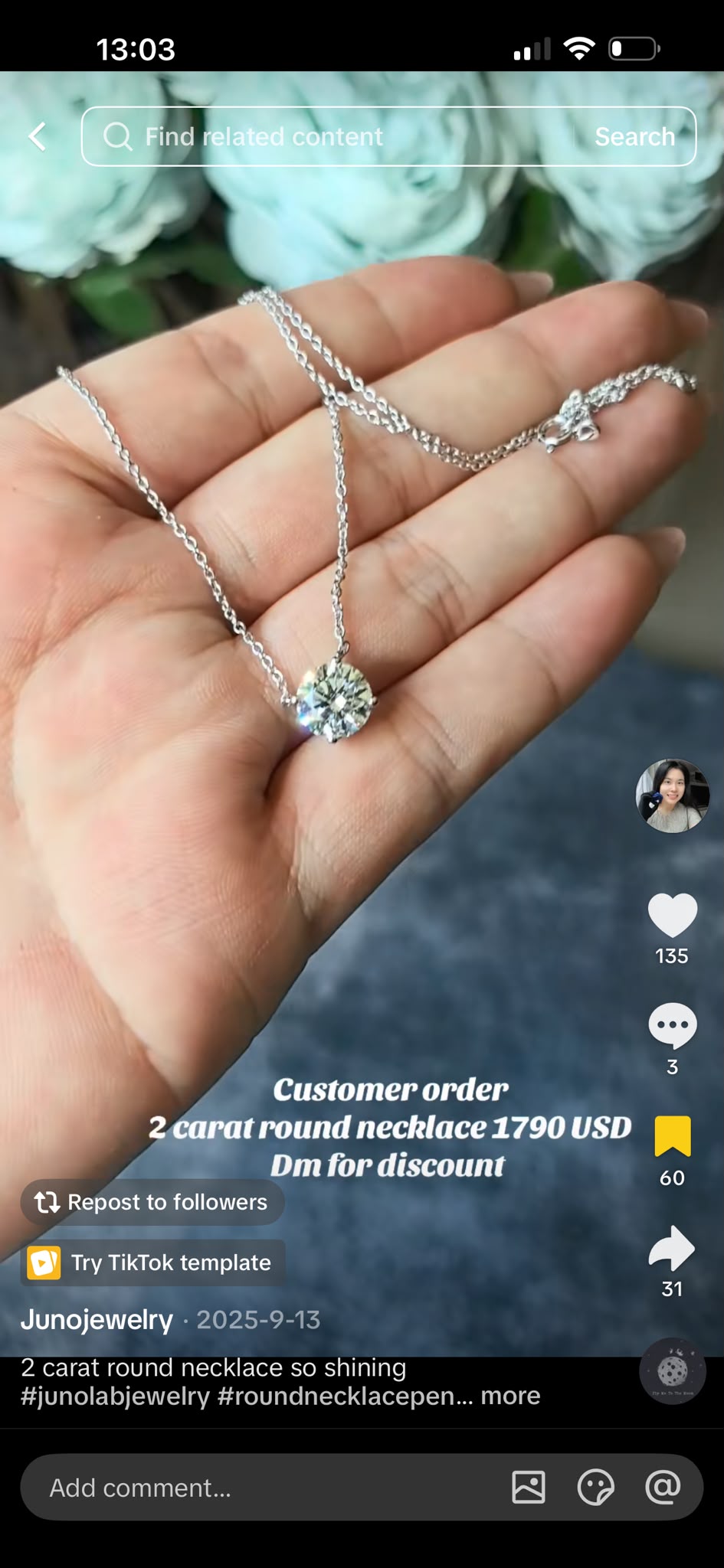Juno Diamond A link for Cinderella💎💜 to pay Custom Order