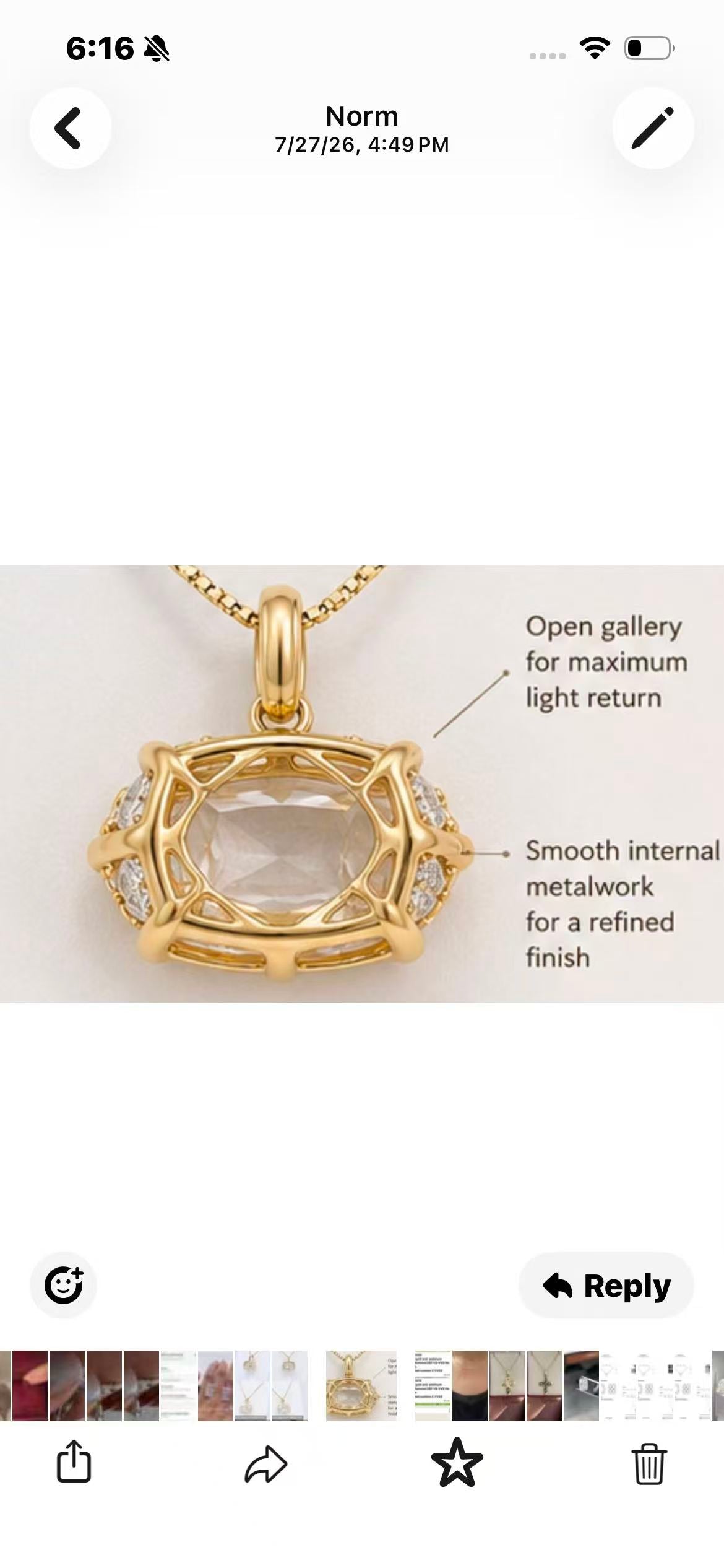 Juno Diamond A link for norm to pay