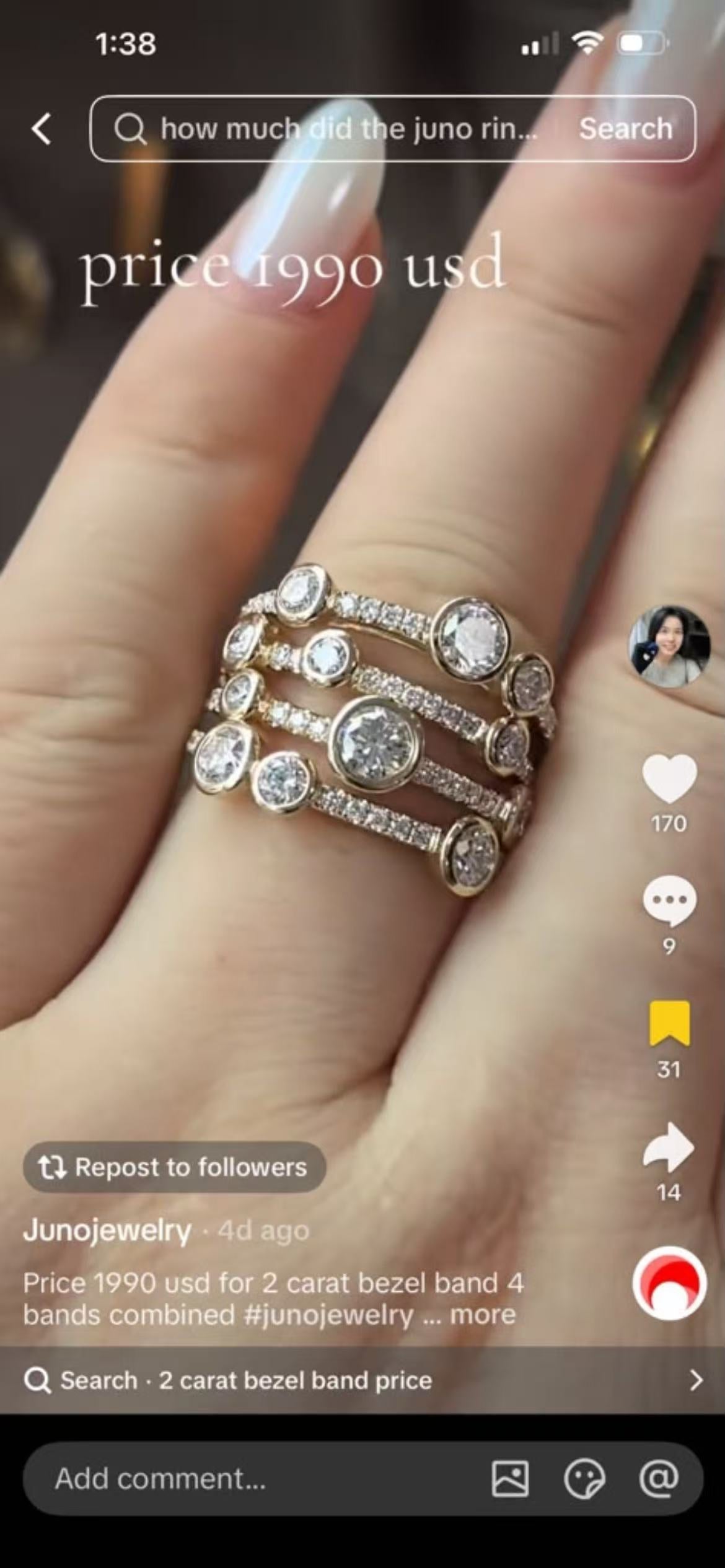 Juno Diamond A link for tammy to pay
