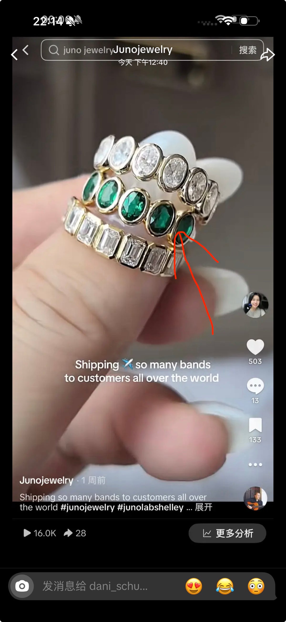 Juno Diamond A link for dani_schu to pay