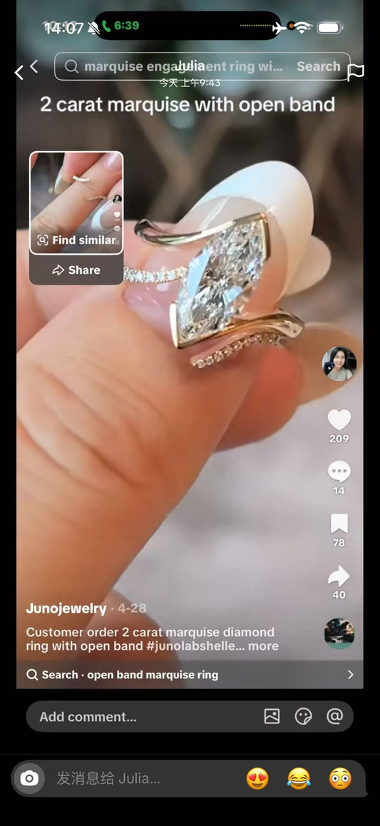 Juno Diamond A link for Julia to pay(B)