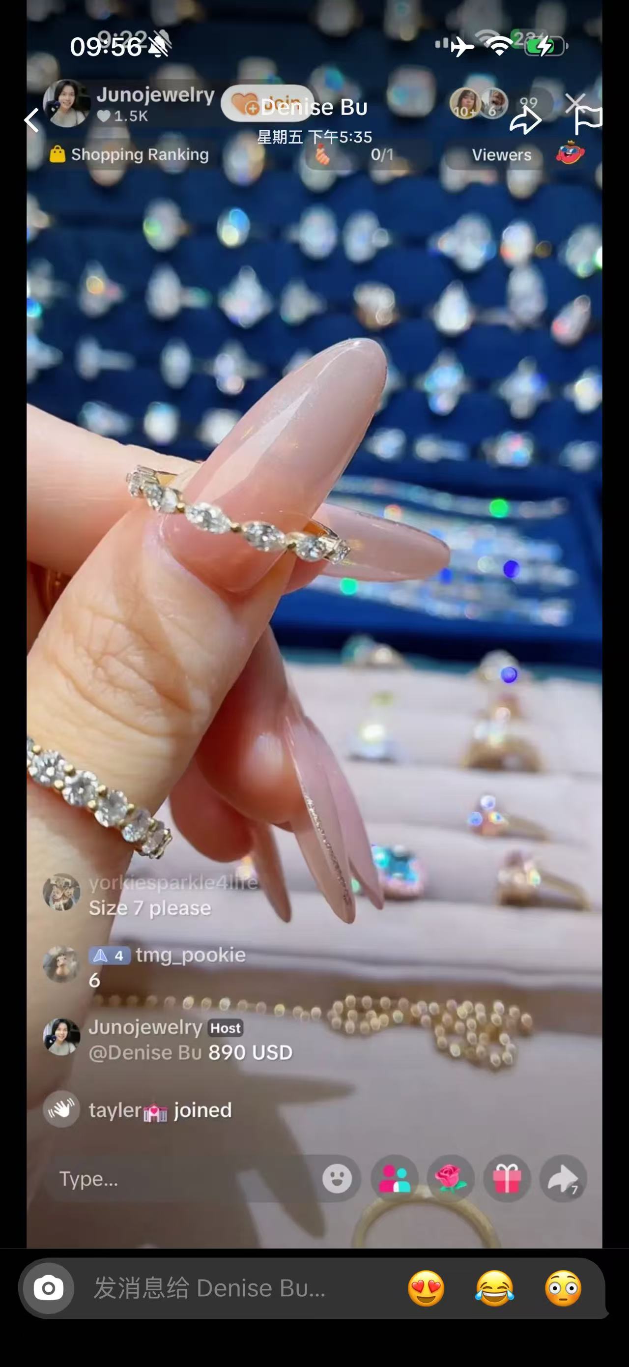 Juno Diamond A link for Denise Bu to pay