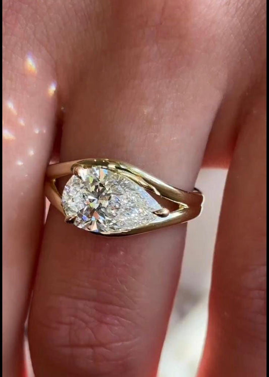 14k white  gold 4.75 size deposit