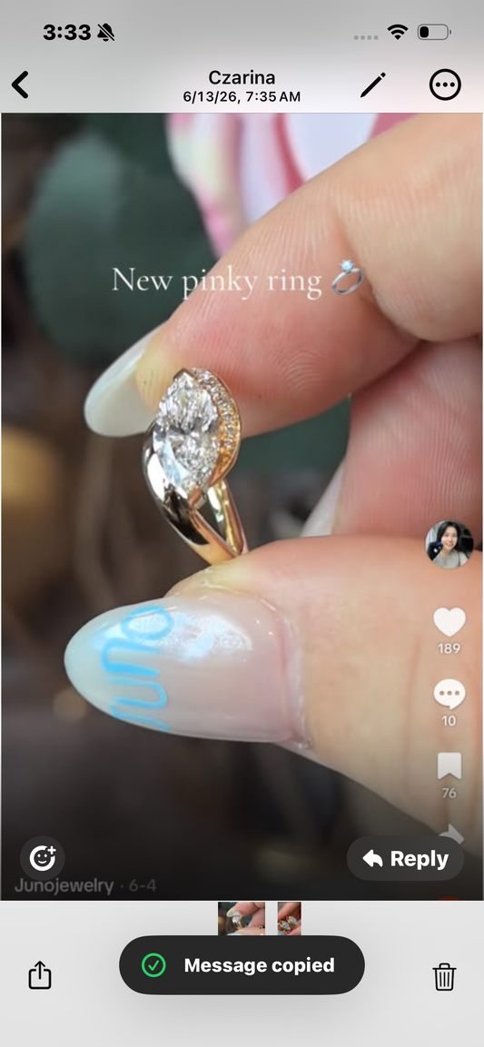 Juno Diamond A link for czarina to pay