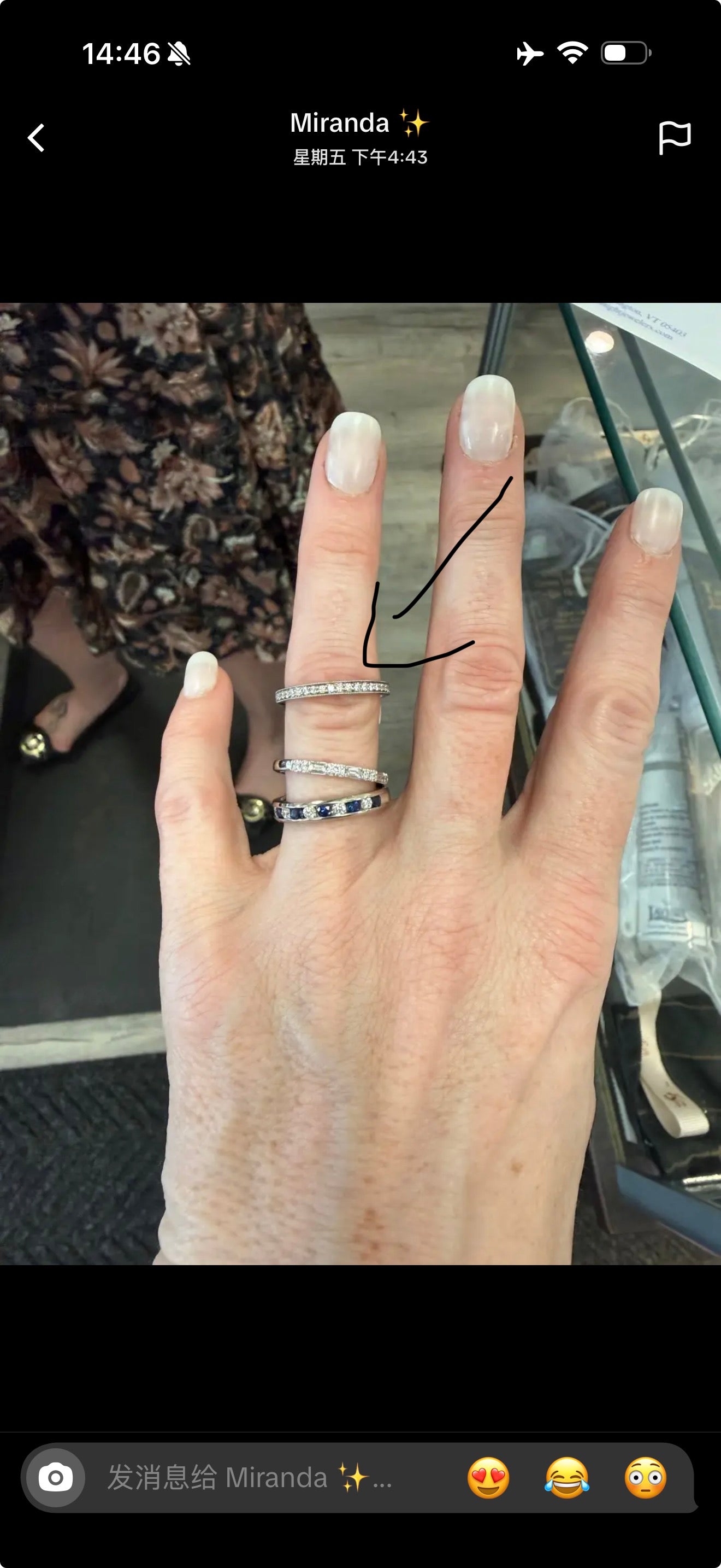 Juno Diamond A link for Miranda to pay