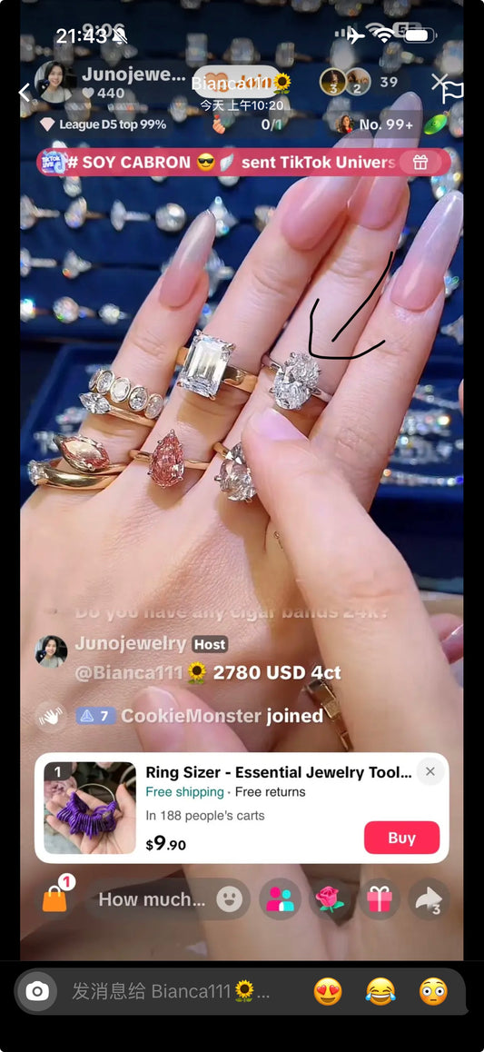 Juno Diamond A link for Bianca to pay (B)