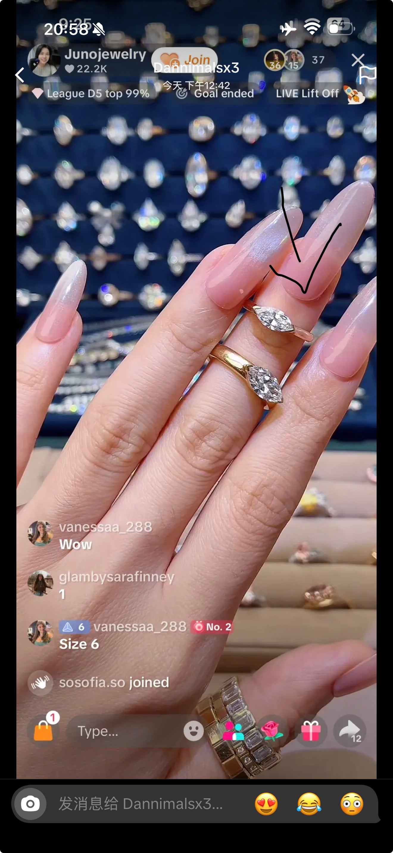 Juno Diamond A link for Dannimalsx to pay(B)
