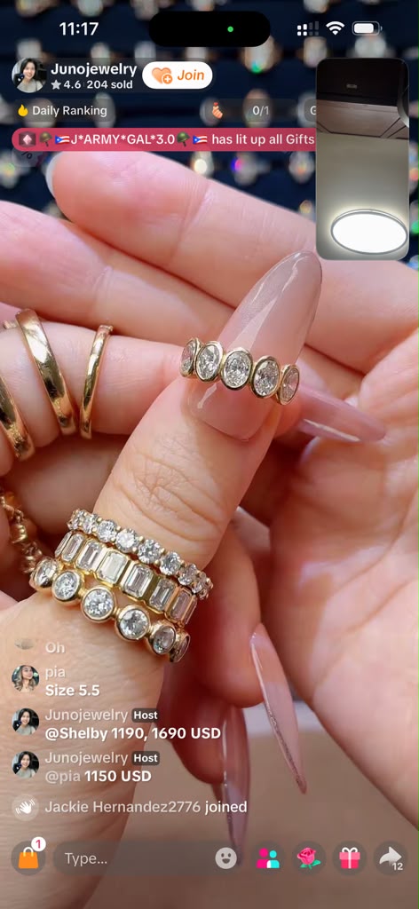 Juno Diamond A link for Donna Sanchez to pay Custom Order