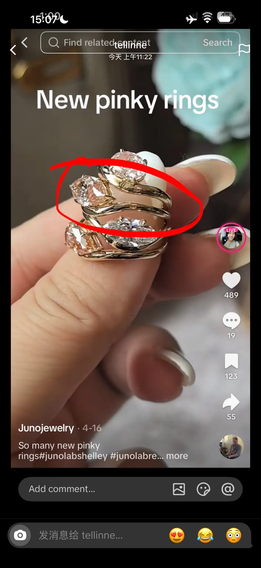 Juno Diamond A link for telling to pay