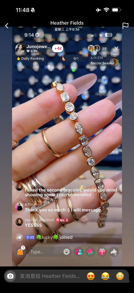 Juno Diamond A link for Heather to pay