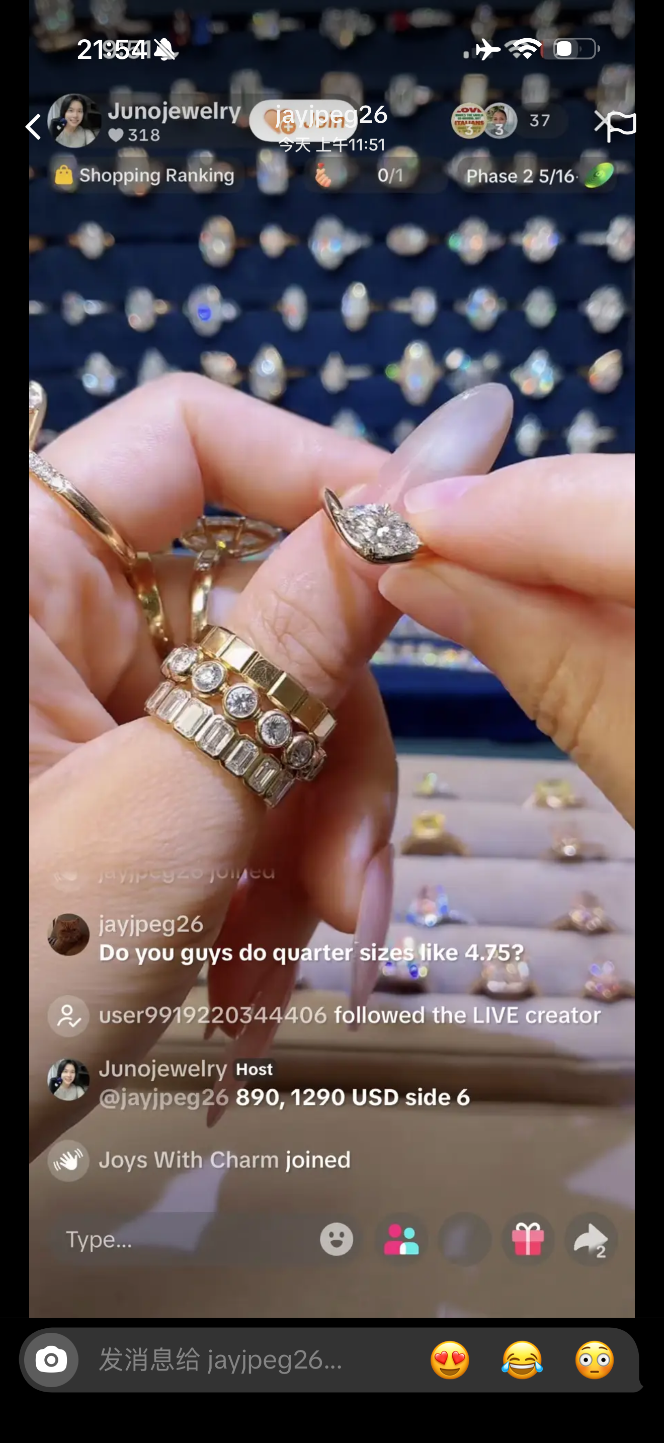 Juno Diamond A link for Jay to pay(B)