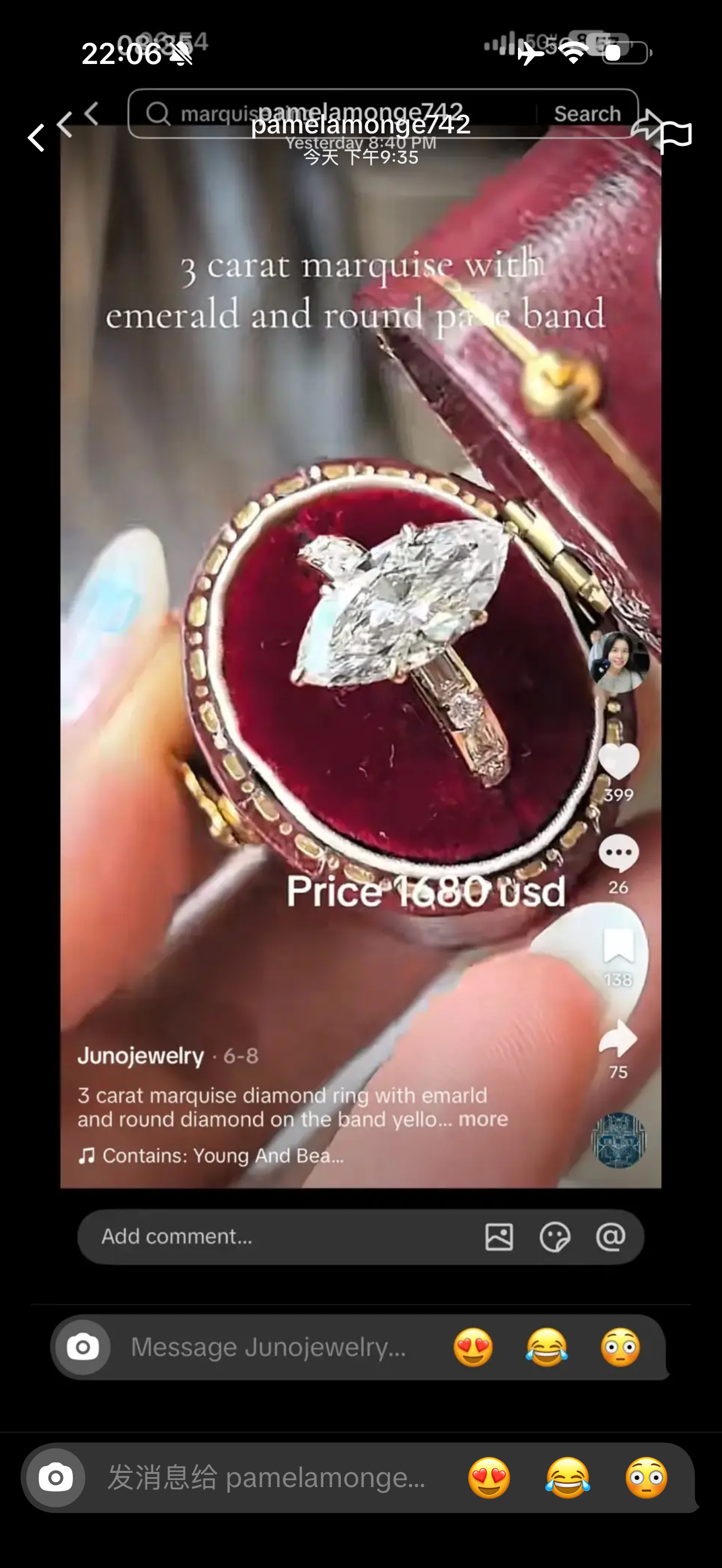 Juno Diamond A link for pamelam to pay (B)