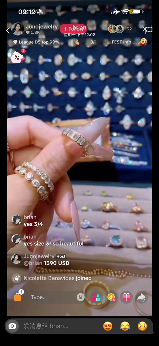 Juno Diamond A link for Brian to pay(B)