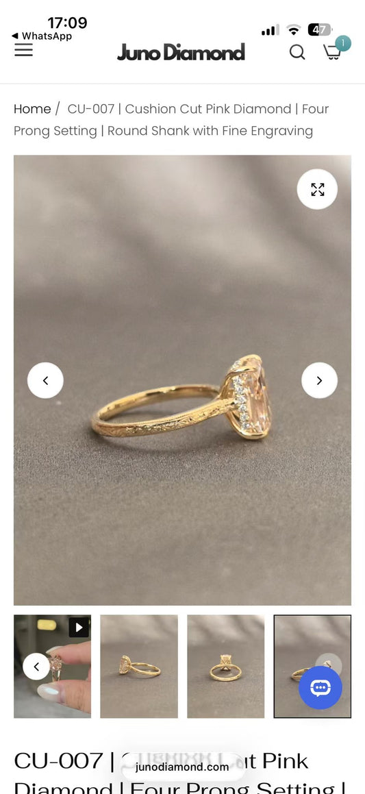 Juno Diamond A link to pay two pieces