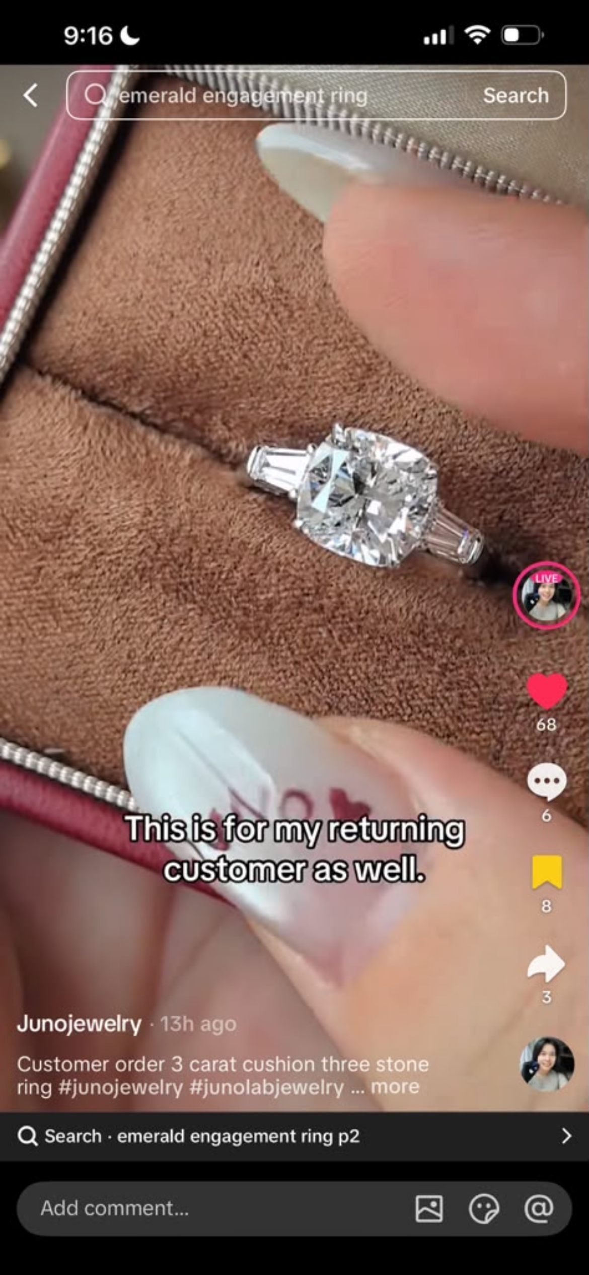 Juno Diamond A link for misty to pay