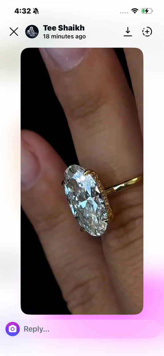 Juno Diamond A link to pay 3 carat moval