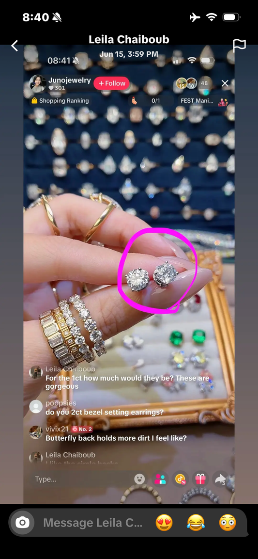 Juno Diamond A link from Leila to pay