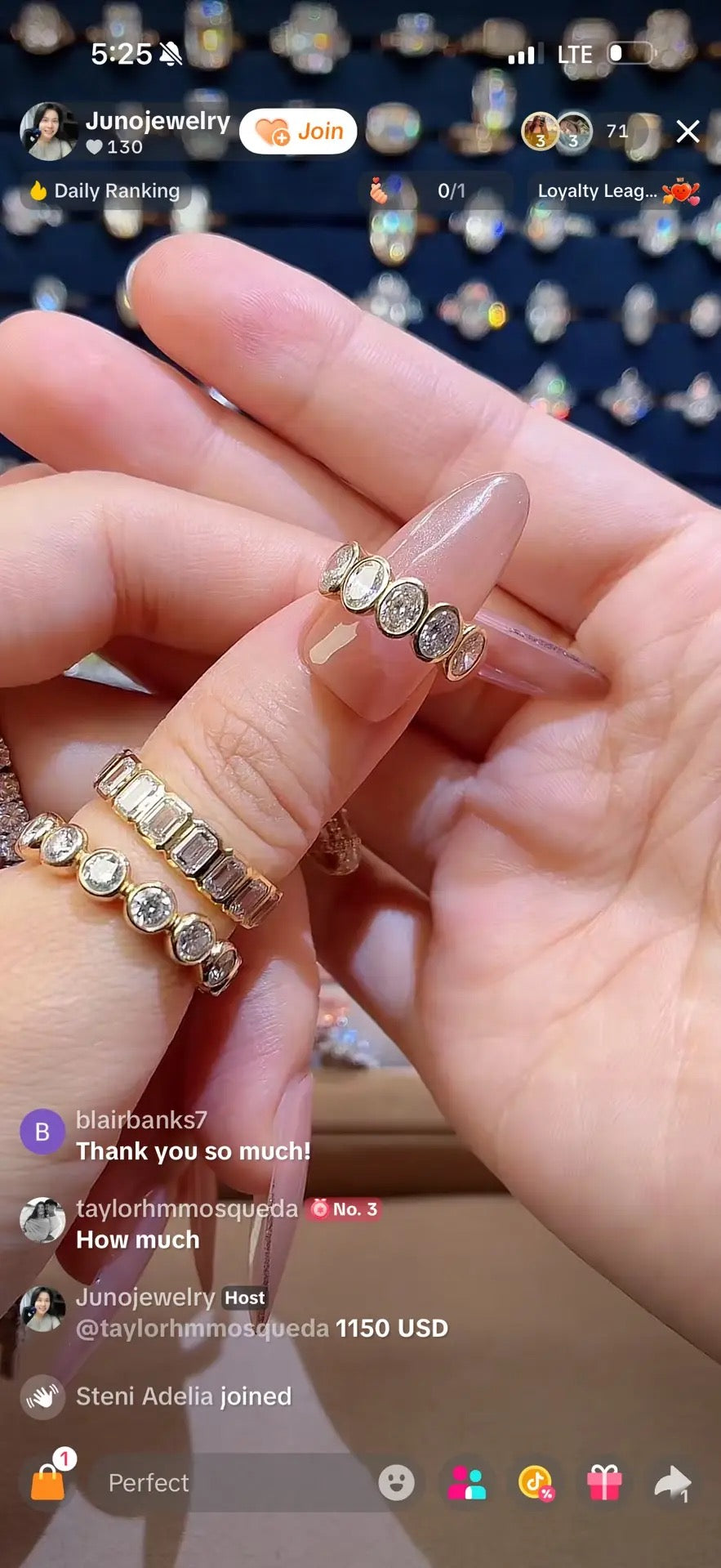 Juno Diamond A link for taylorhmmosqueda to pay