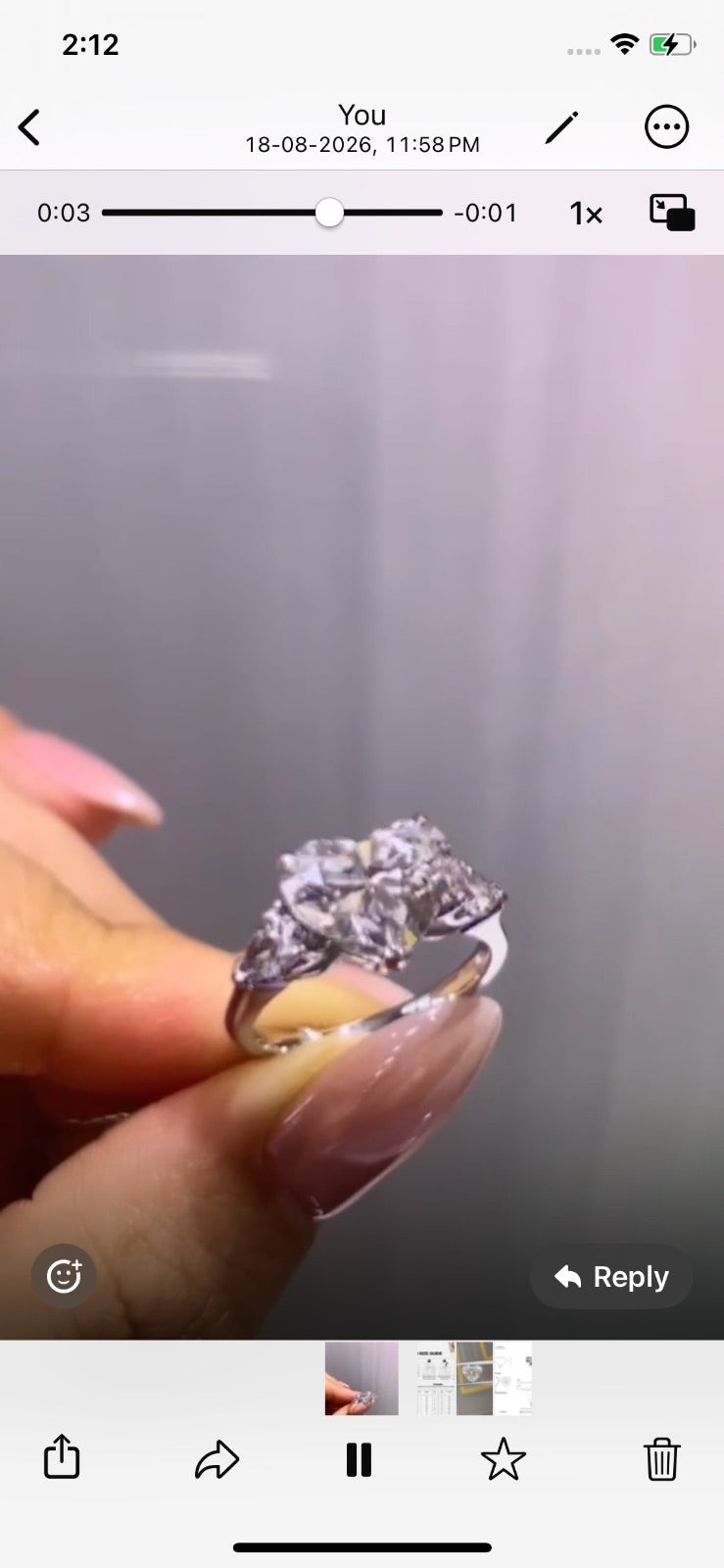Juno Diamond A link for Brittany to pay