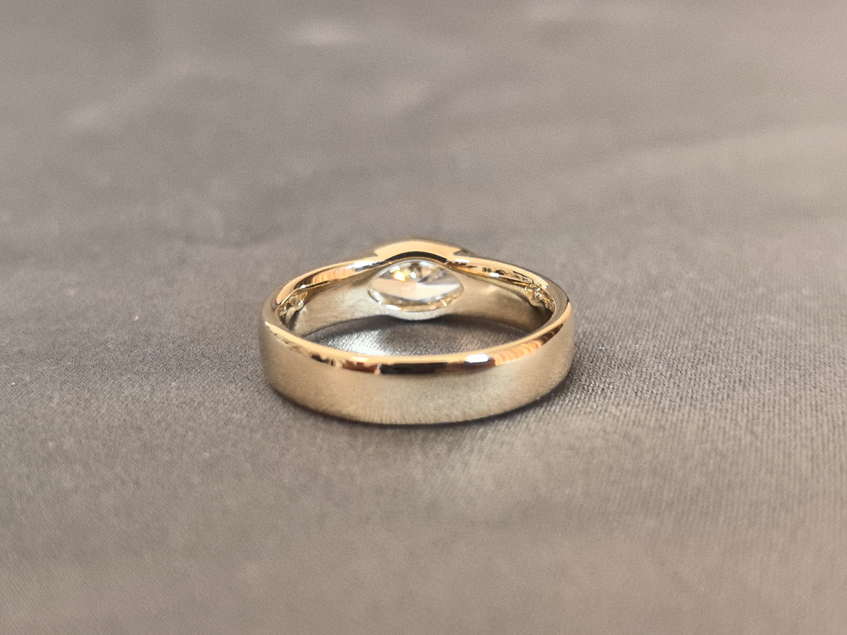 Juno Diamond MA-084 | 1 Carat Marquise-Cut Lab-Grown Diamond East-West Solitaire Ring Ring