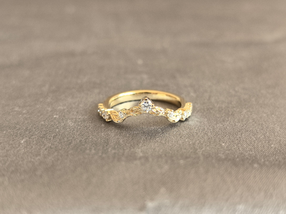 Juno Diamond MX-032 | Mixed-Cut Lab-Grown Diamond Prong Ring Ring