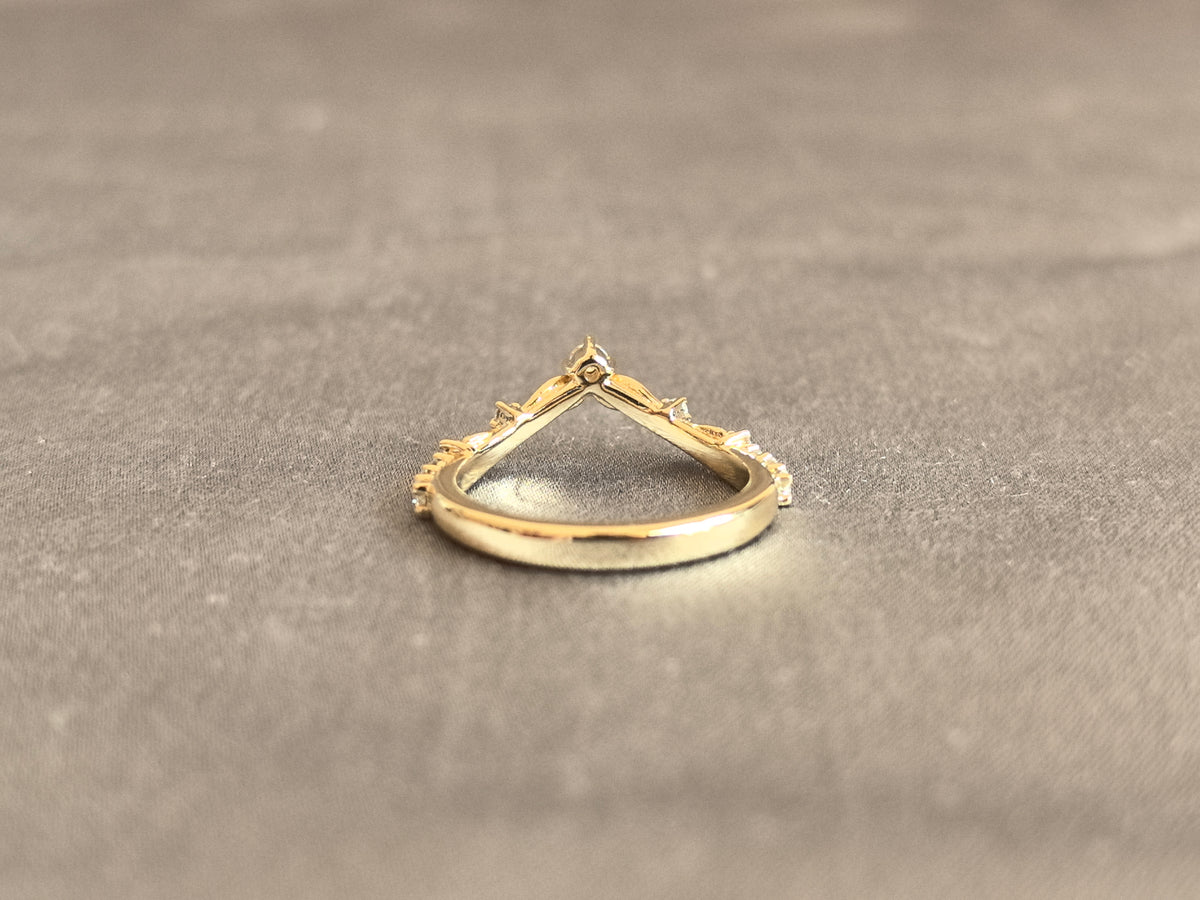 Juno Diamond MX-032 | Mixed-Cut Lab-Grown Diamond Prong Ring Ring