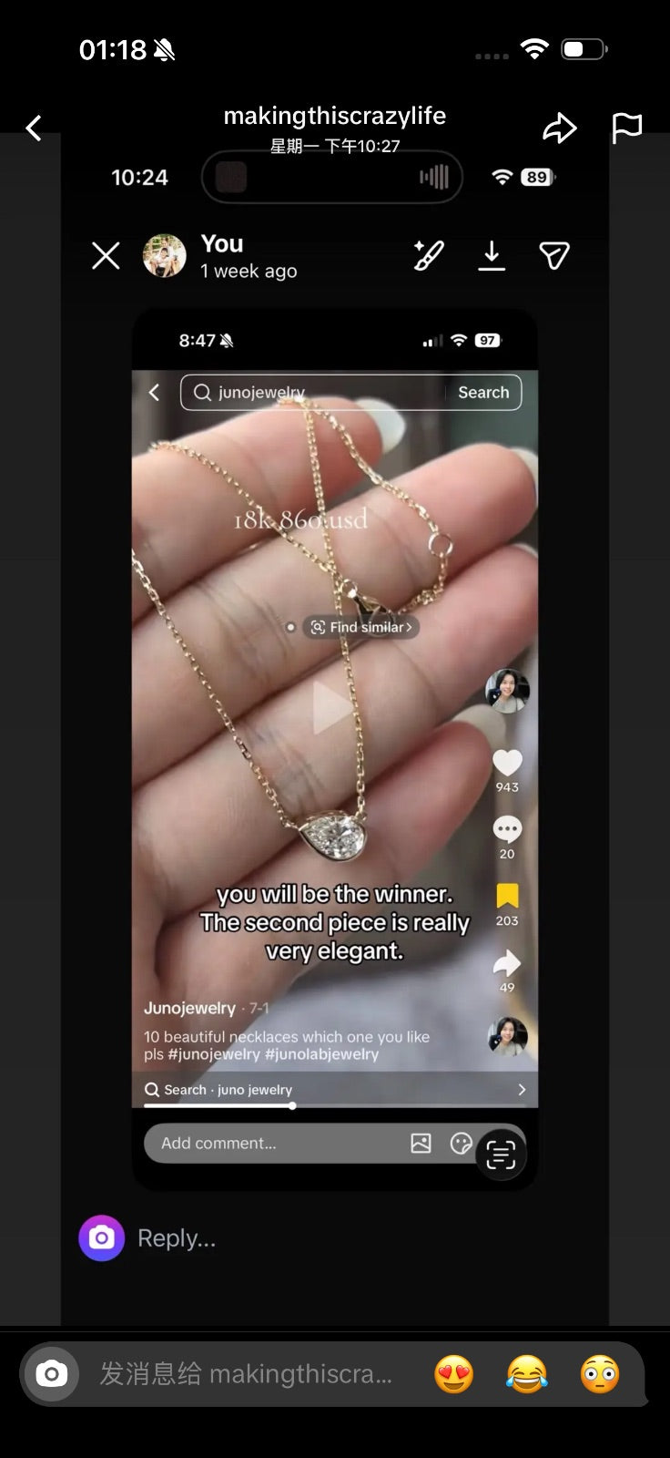 Juno Diamond A link for makingthis to pay