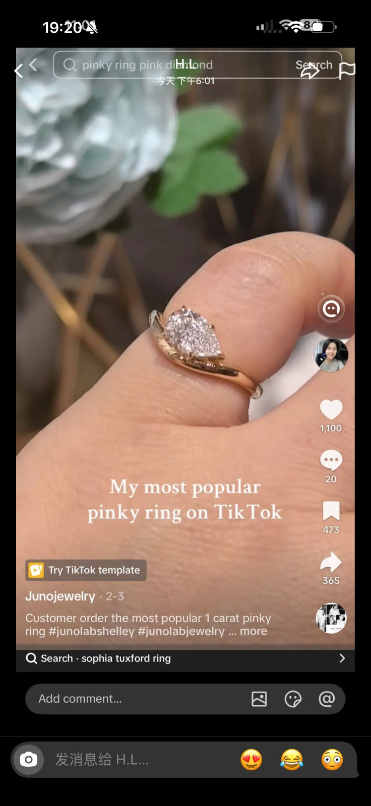 Juno Diamond A link for H.L to pay