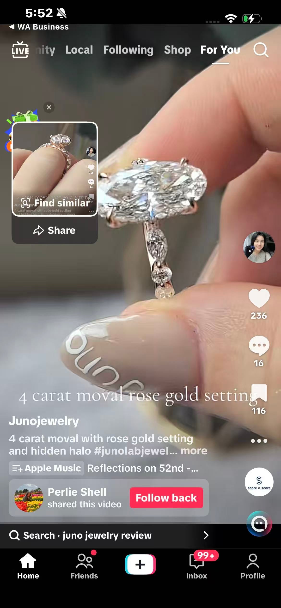 Juno Diamond A link for Perlieshell-huan to pay