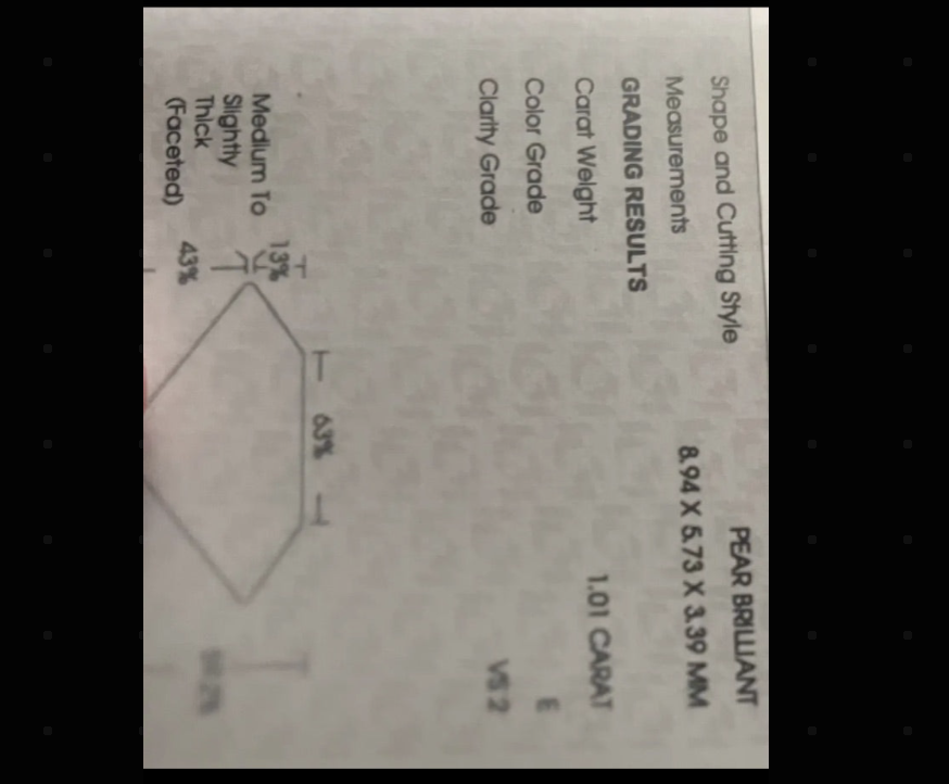 Juno Diamond A link for LeslsMore to pay