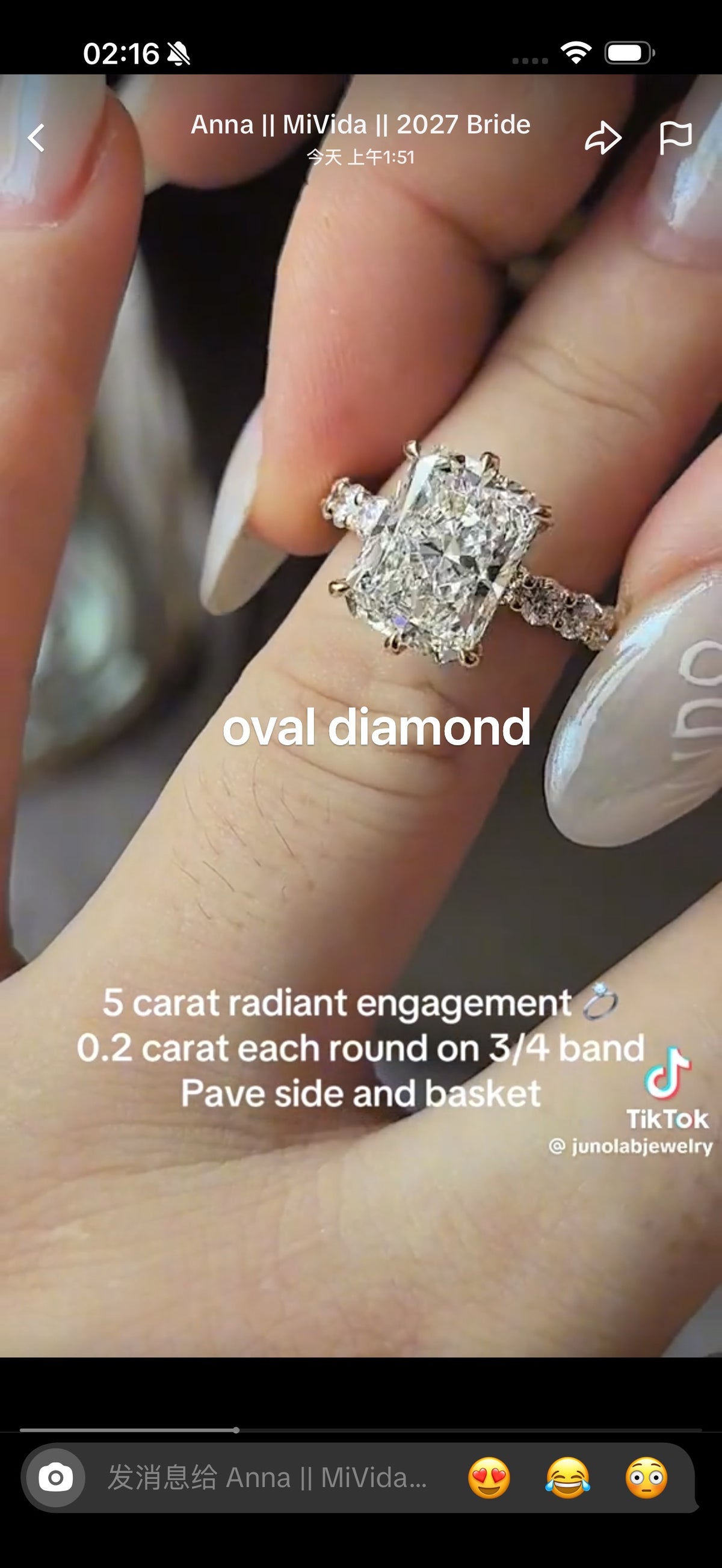 Juno Diamond A link for Anna to pay