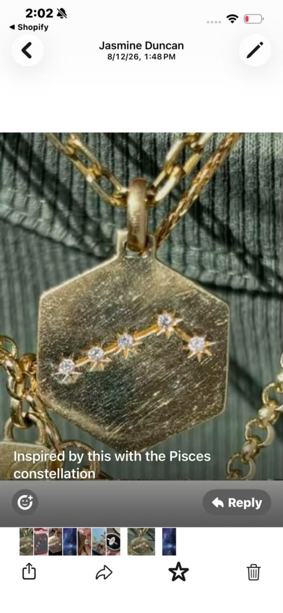 Juno Diamond A link for jasmine to pay